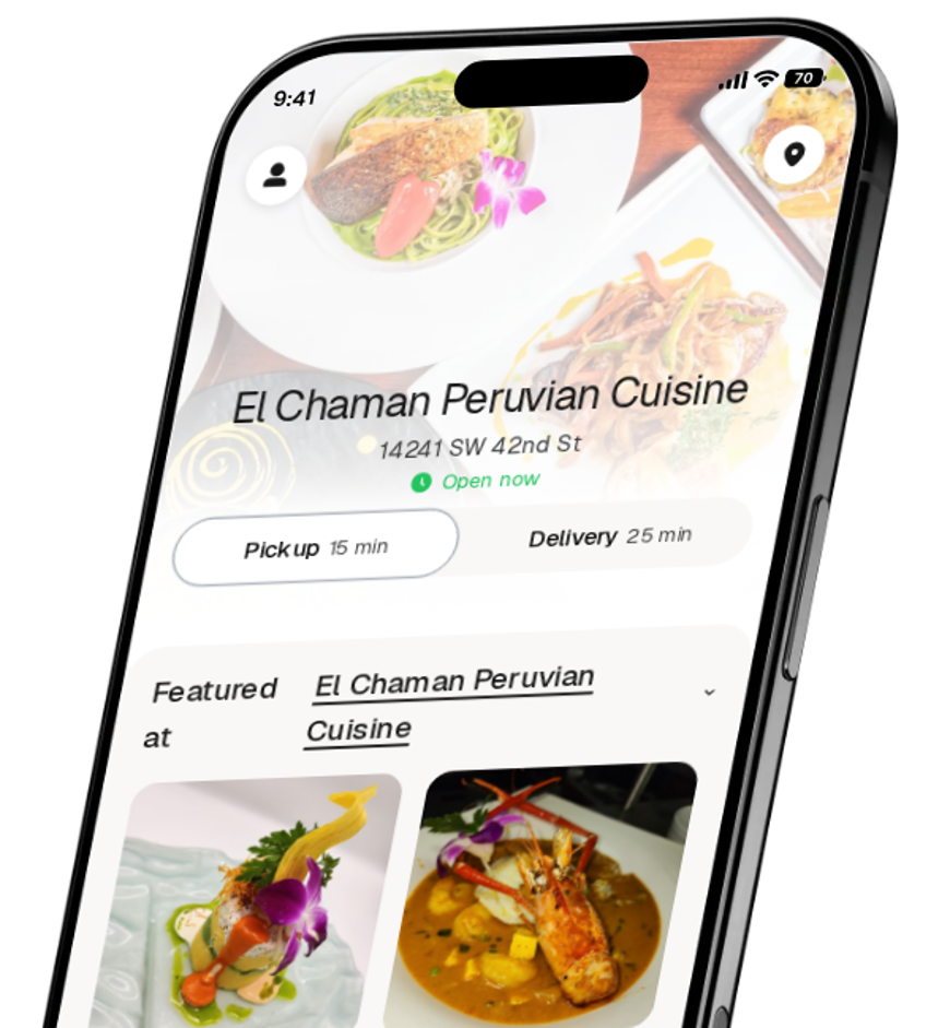 El Chaman Peruvian Cuisine app preview