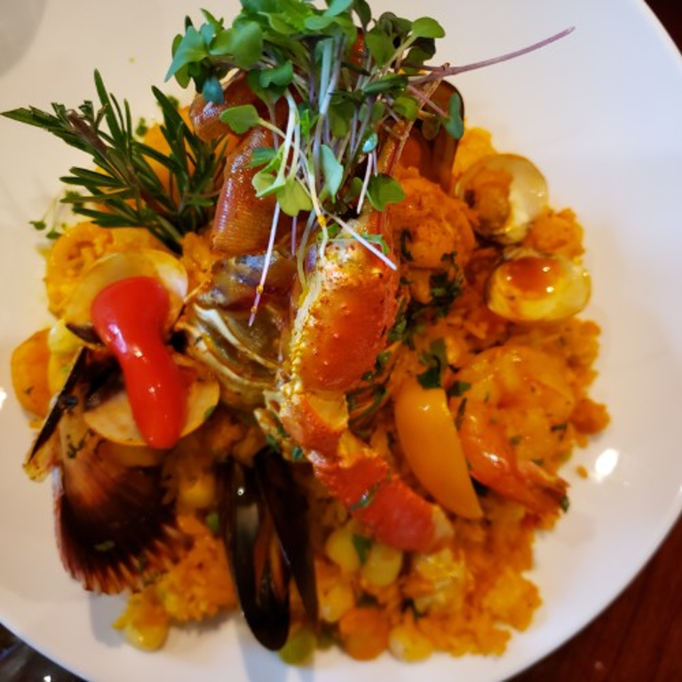 Delicious Arroz con Mariscos
